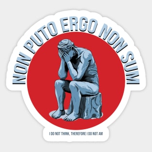 I Do Not Think - Latin version Sticker